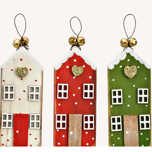Casetta di Natale in legno